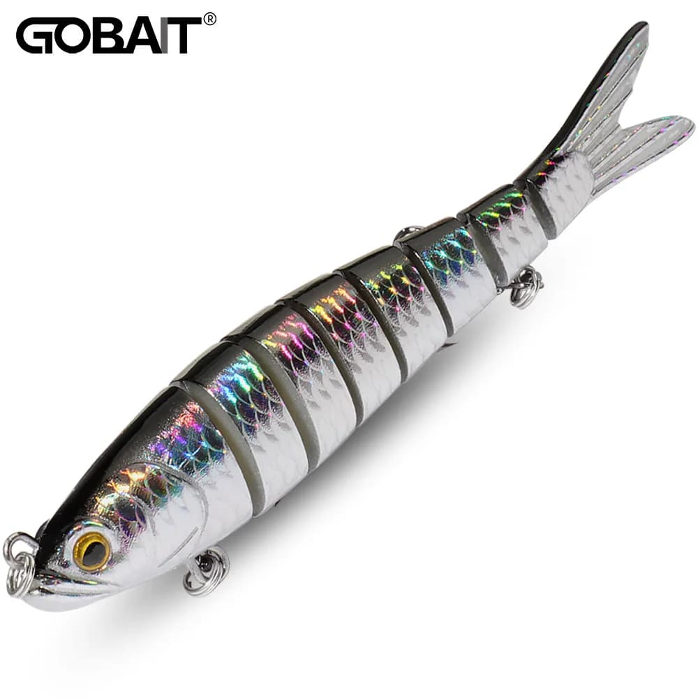 Leurre dur GOBAIT Swimbait multi-joints 11g 16g 27g pêche lent coulant pour carnassiers et carpes