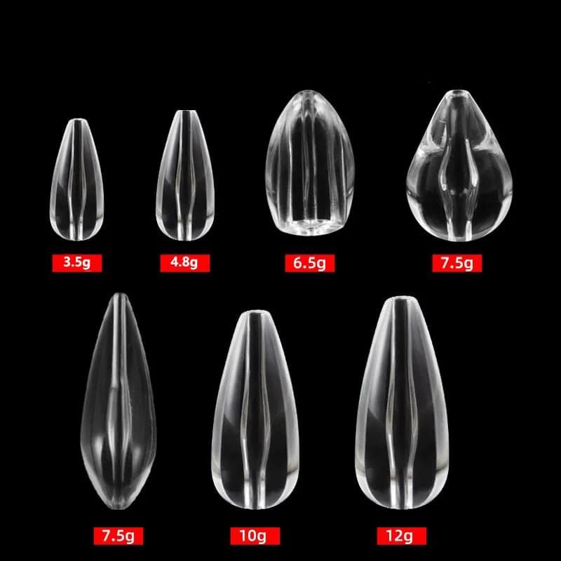 10 flotteurs pêche à la carpe lestés coulants lents 3,5g à 12g pour lancer appâts et amorces