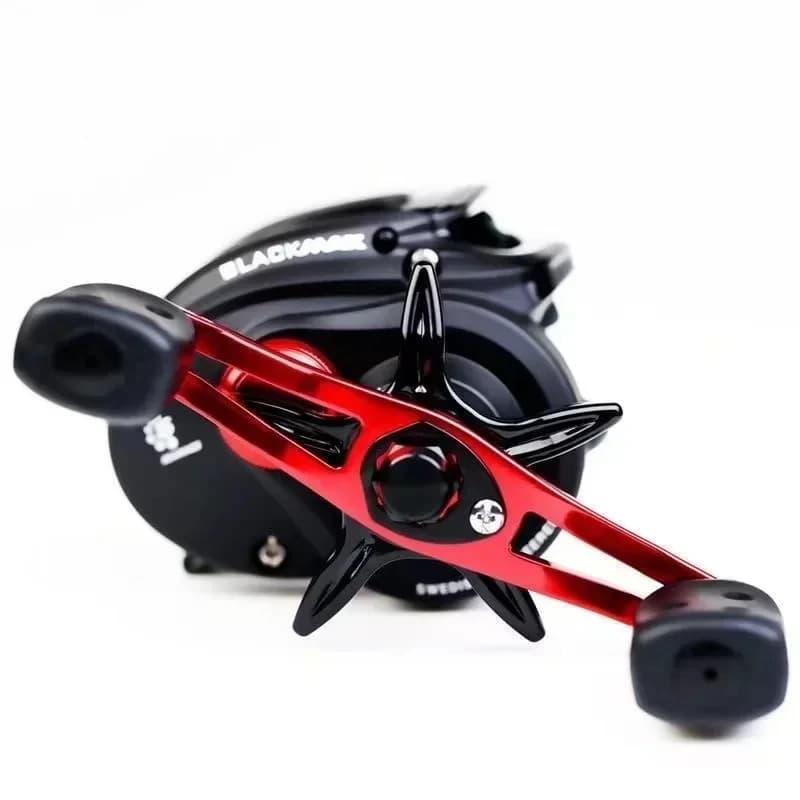 Moulinet baitcasting Black Max3 original 6.4:1 frein 8.1kg droit gaucher pêche eau douce