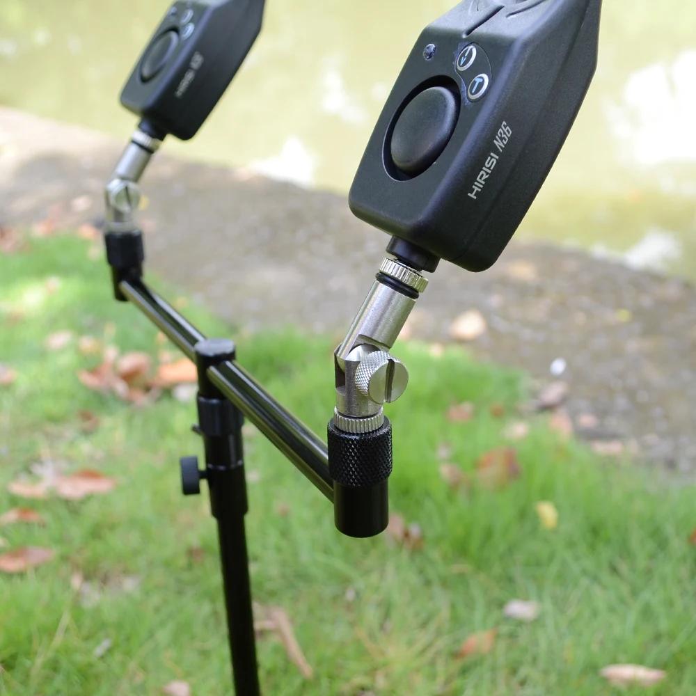 Adaptateur d'angle en acier inoxydable pour support de canne - accessoire carpe fishing