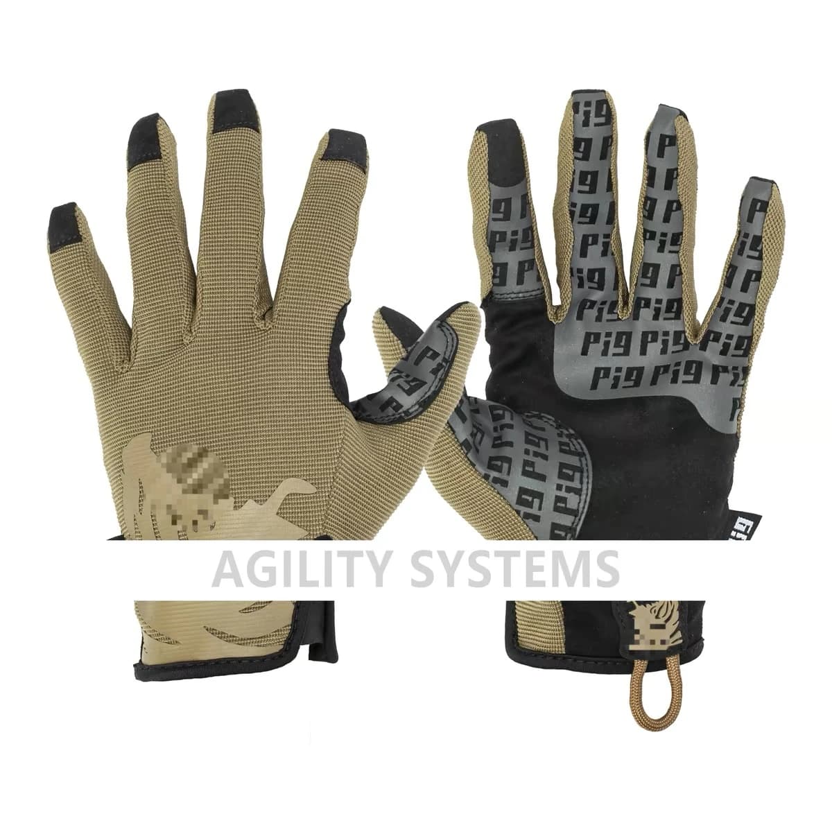 Gants PIG FDT pêche camping vélo légers respirants écran tactile outdoor