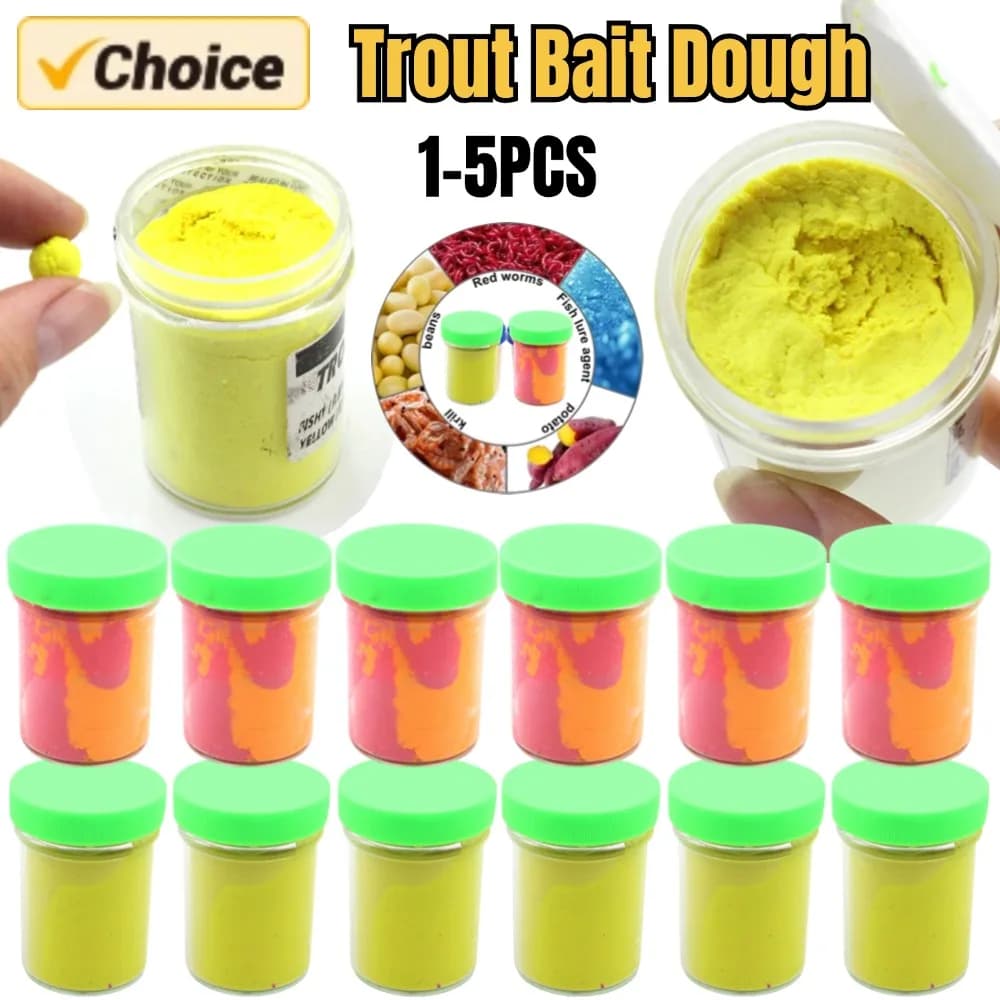 Pâte à truite et carpe flottante - appât dough irrésistible aux arômes puissants pour pêche
