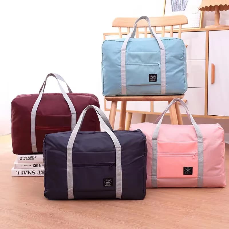 Sac de voyage pliable étanche grande capacité - Pêche et avion - Sac à main épaule femme pliable
