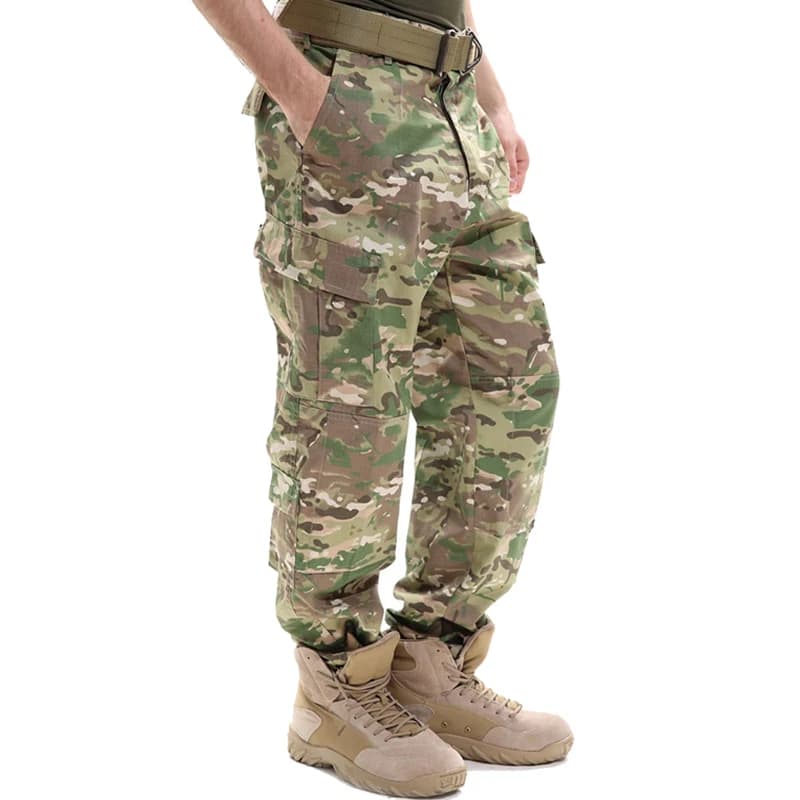 Pantalon cargo hiver résistant usure - Multi-poches élastique pour pêche froide