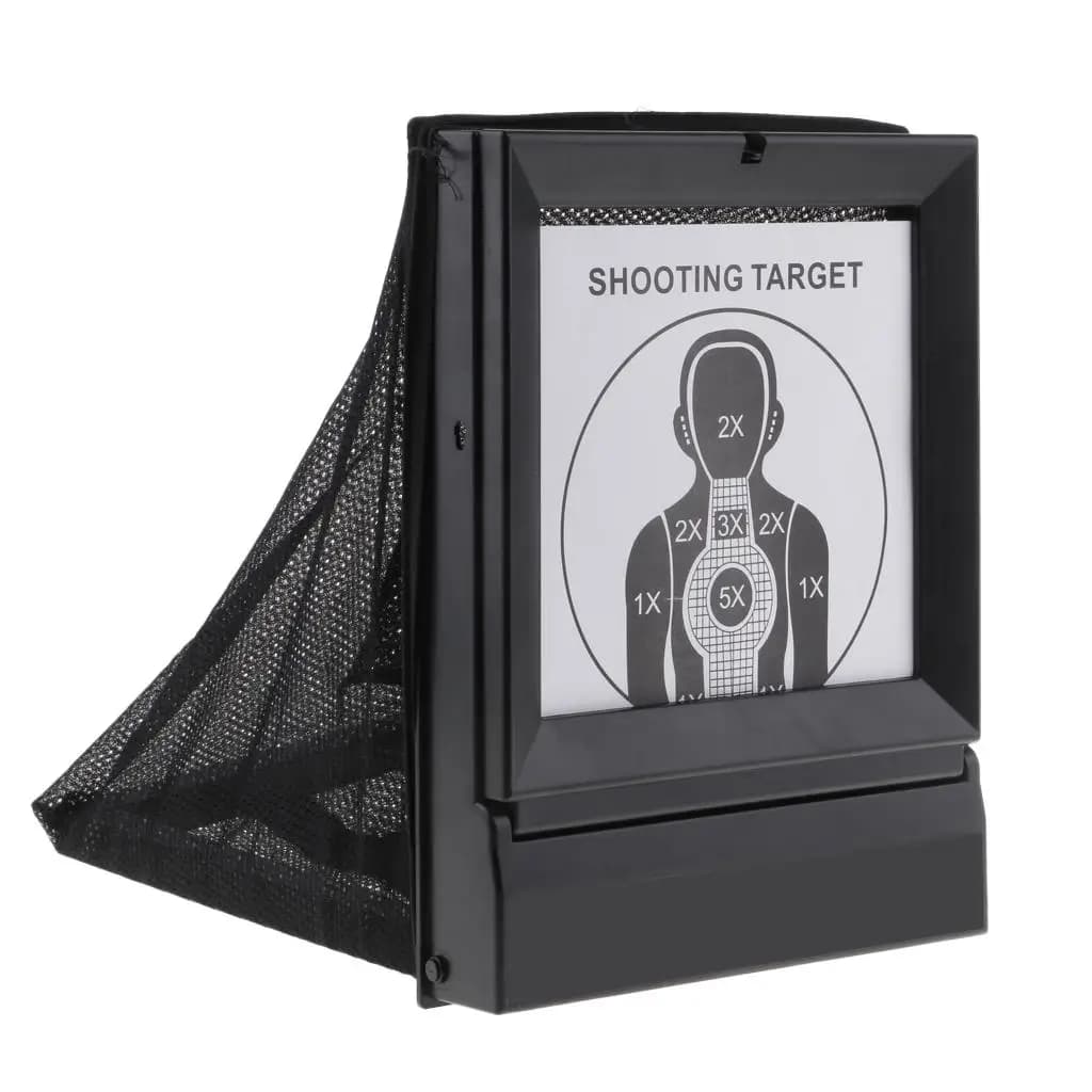 Cible de tir réutilisable avec filet pour BB et plombs - Piège de récupération pour entraînement au tir