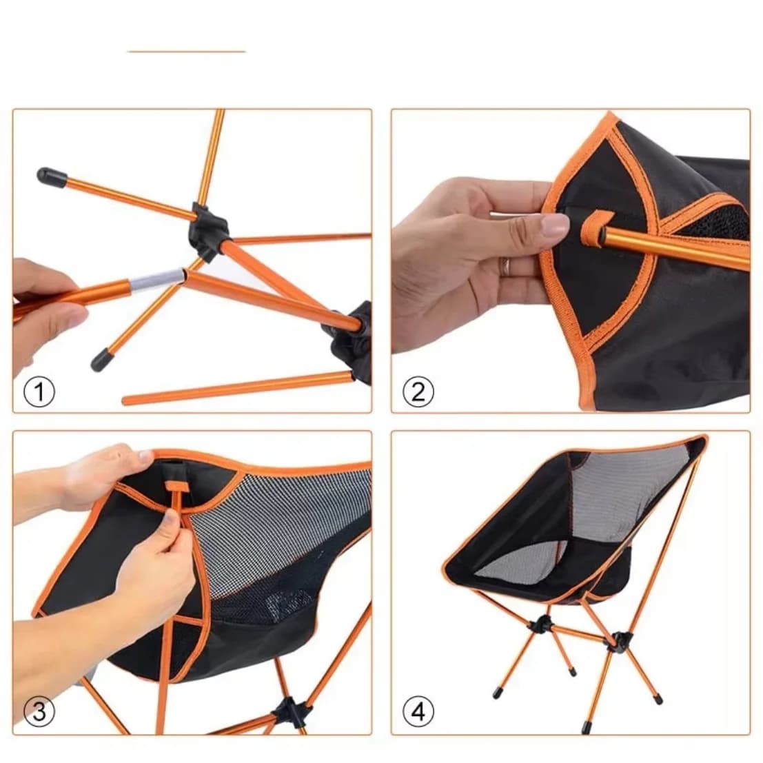 Chaise paresseuse aluminium pliante chaise lune camping pêche portable équipement pêche léger détente