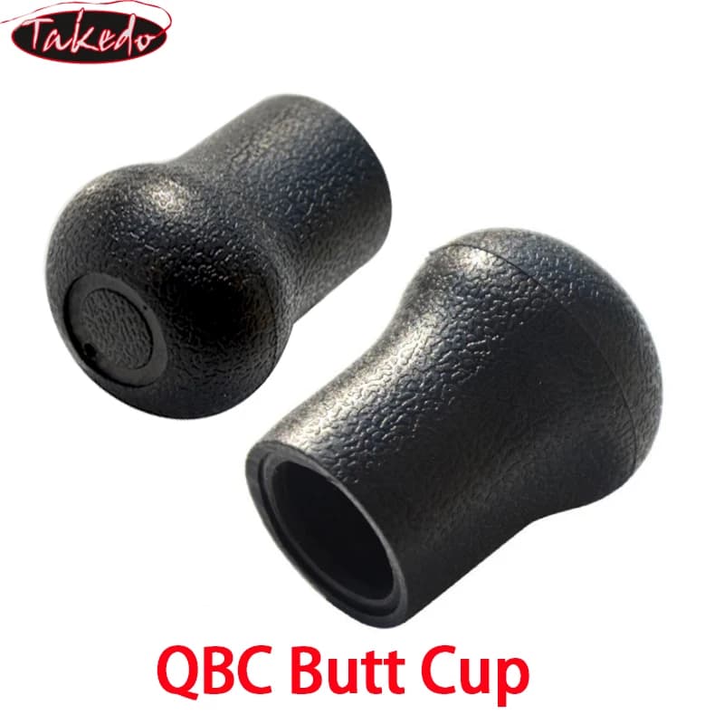 Bouchons talon TAKEDO QBC caps gomme protection DIY réparation composants canne pêche