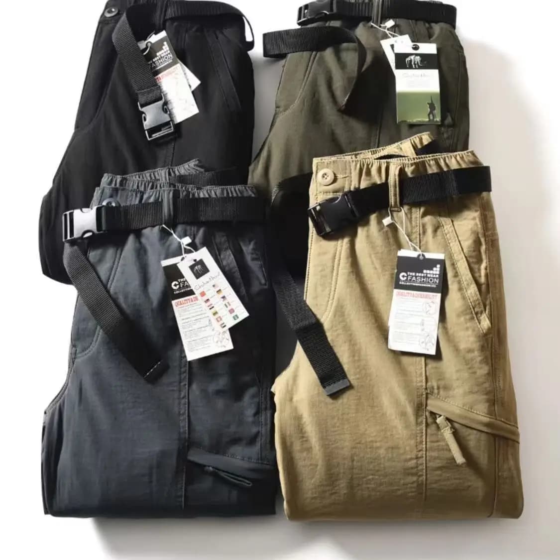 Pantalon cargo polaire hiver - Chaleur optimale pour pêche hivernale et sorties froides