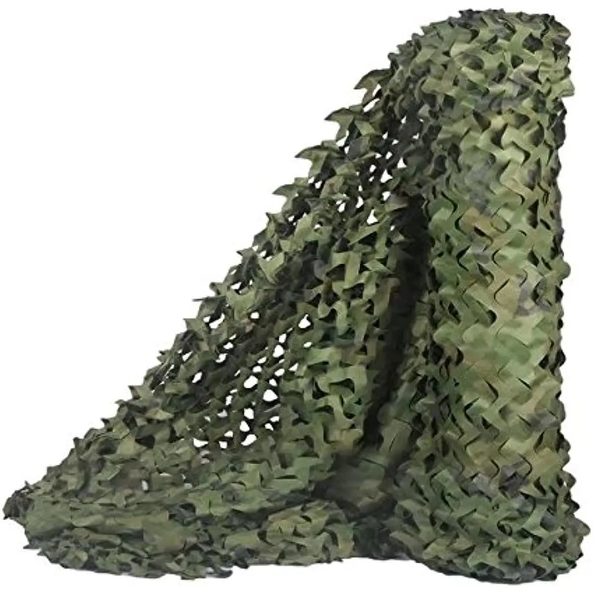 Filet camouflage rouleau 10m pour chasse pêche - Protection discrète observation nature extérieure