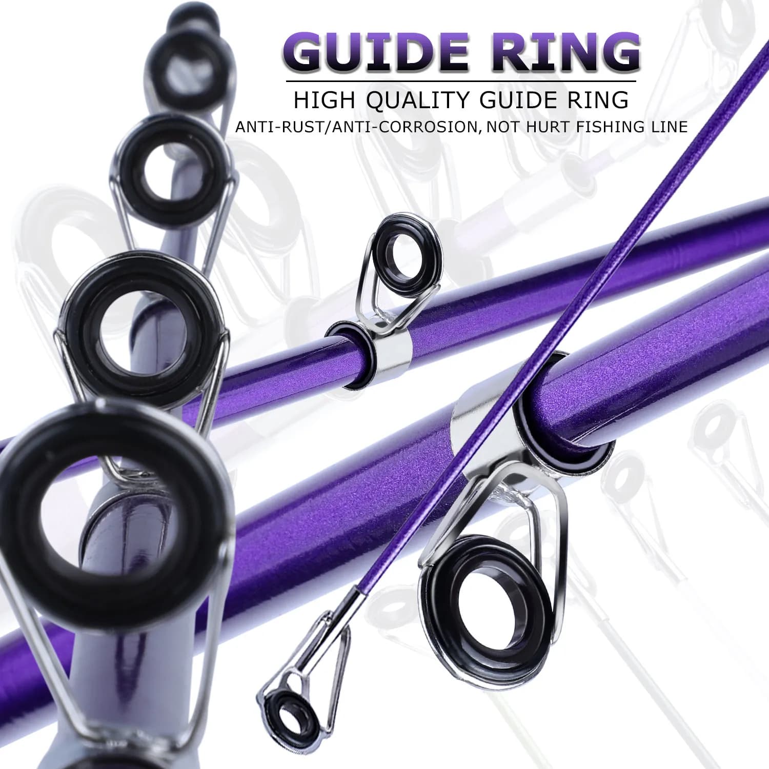 Canne Sougayilang télescopique 4 couleurs 1.8m-3.3m fibre verre EVA voyage max drag 5kg pêche spinning