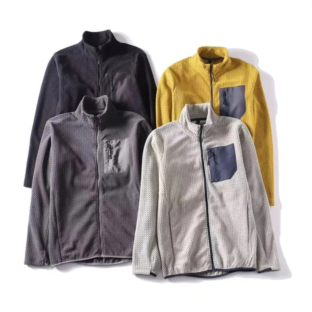 Veste polaire pêche montagne homme - Col montant outdoor - Vêtement randonnée escalade chasse