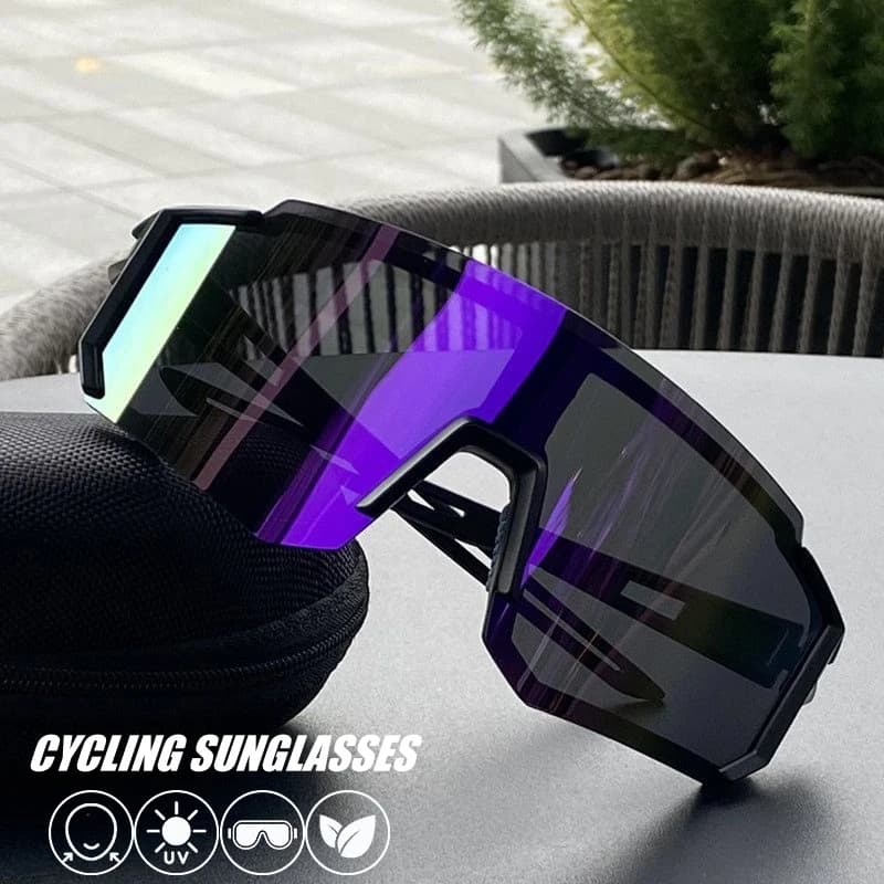 Lunettes de pêche montagne UV400 homme femme - Sport outdoor, ski, cyclisme avec protection anti-vent optimale