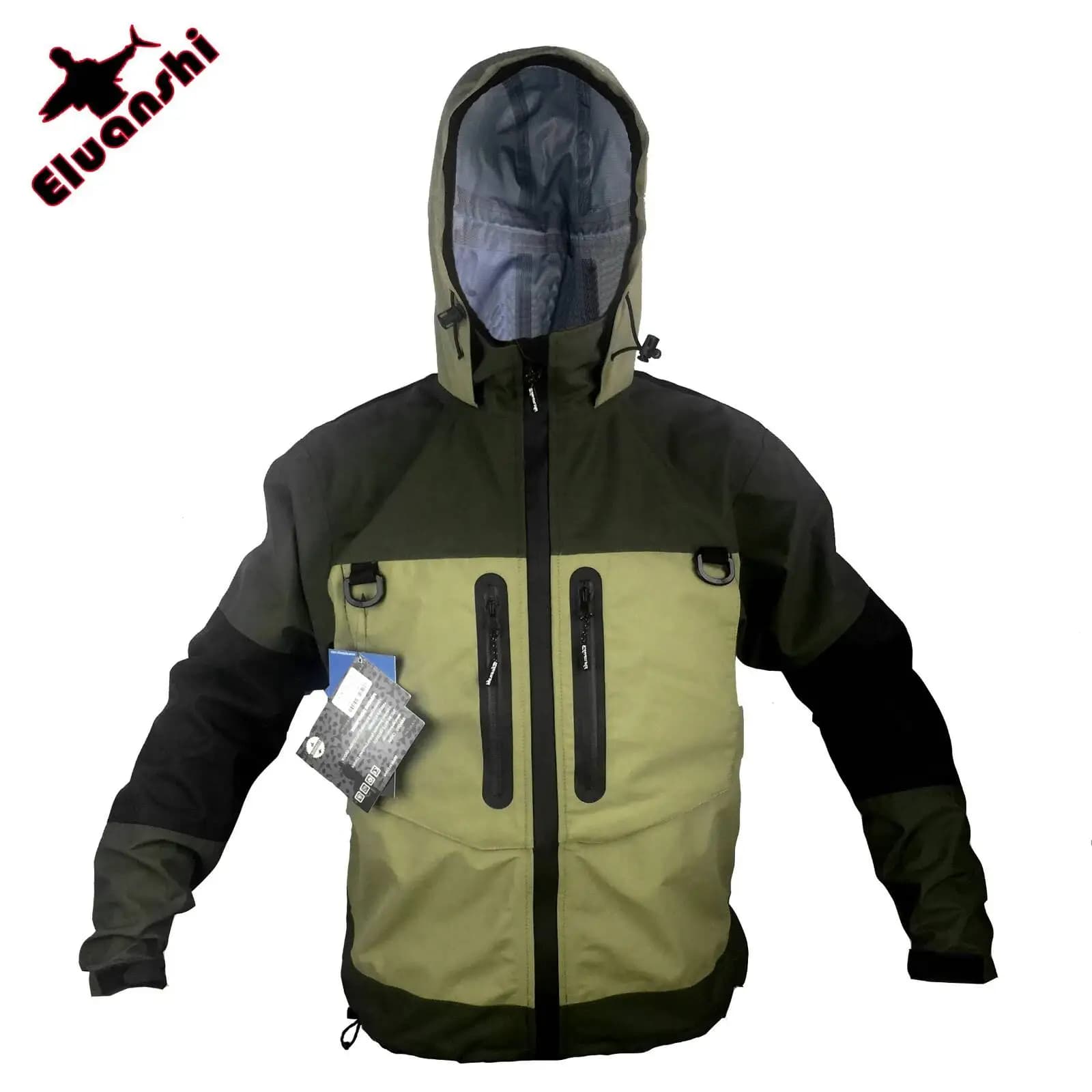 Veste wading pêche à la mouche imperméable respirante ELUANSHI vêtements pêche équipement