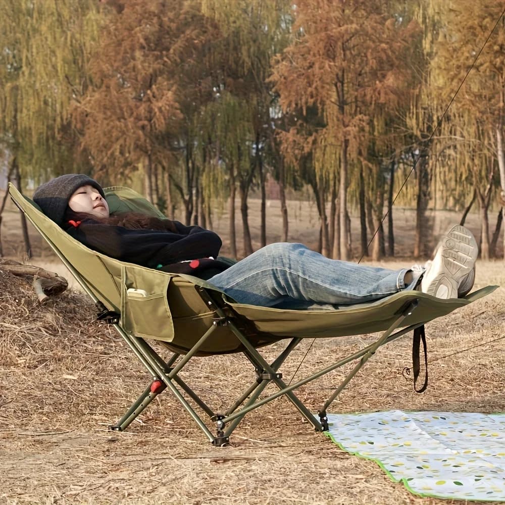 Chaise longue pliante détachable pour pêche et relaxation printemps été outdoor