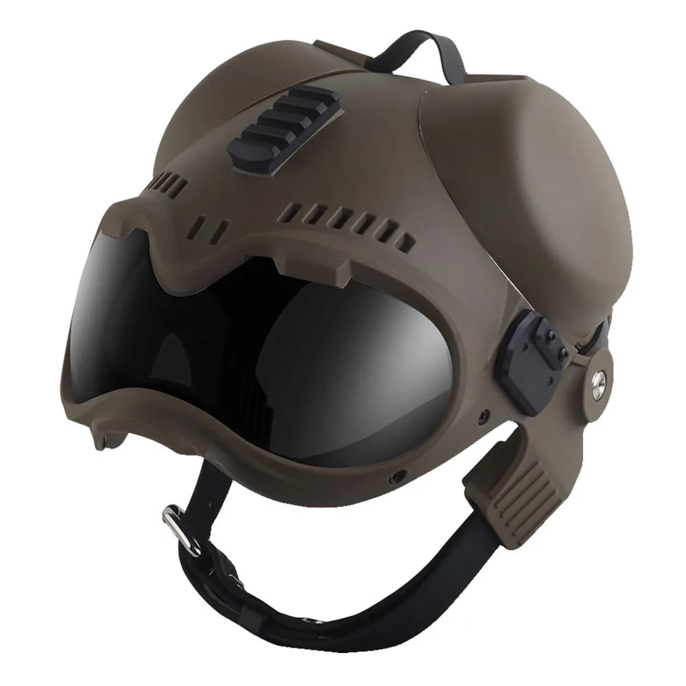 Casque de protection tactique pour chien de chasse - Équipement sécurité canin pêche