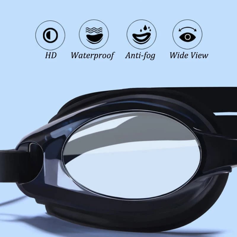 Lunettes de natation correctrices myopie hommes femmes enfants piscine sport nautique étanches anti-buée