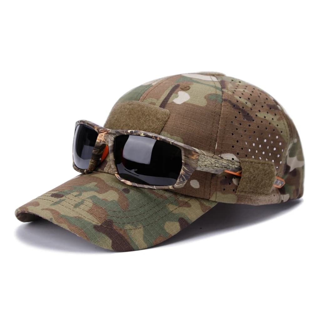 Casquette camouflage 1/2 pièces pêche plage sport outdoor été