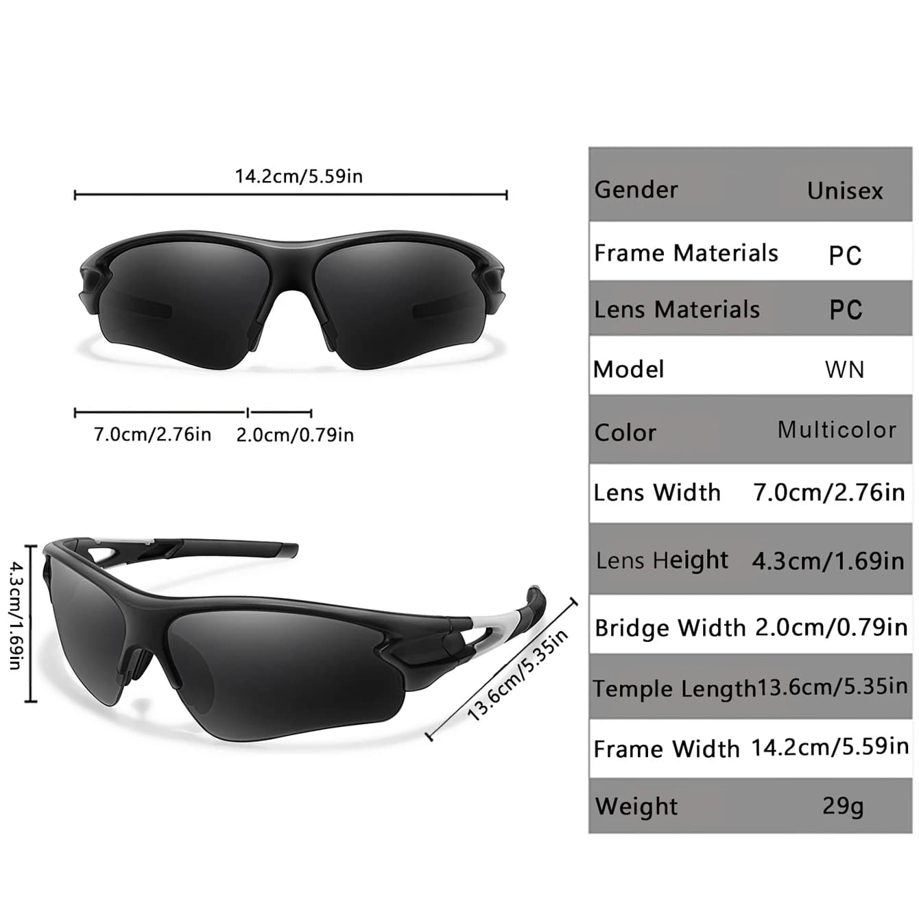 Lunettes de pêche polarisées UV400 pour homme et femme - Confort et style outdoor