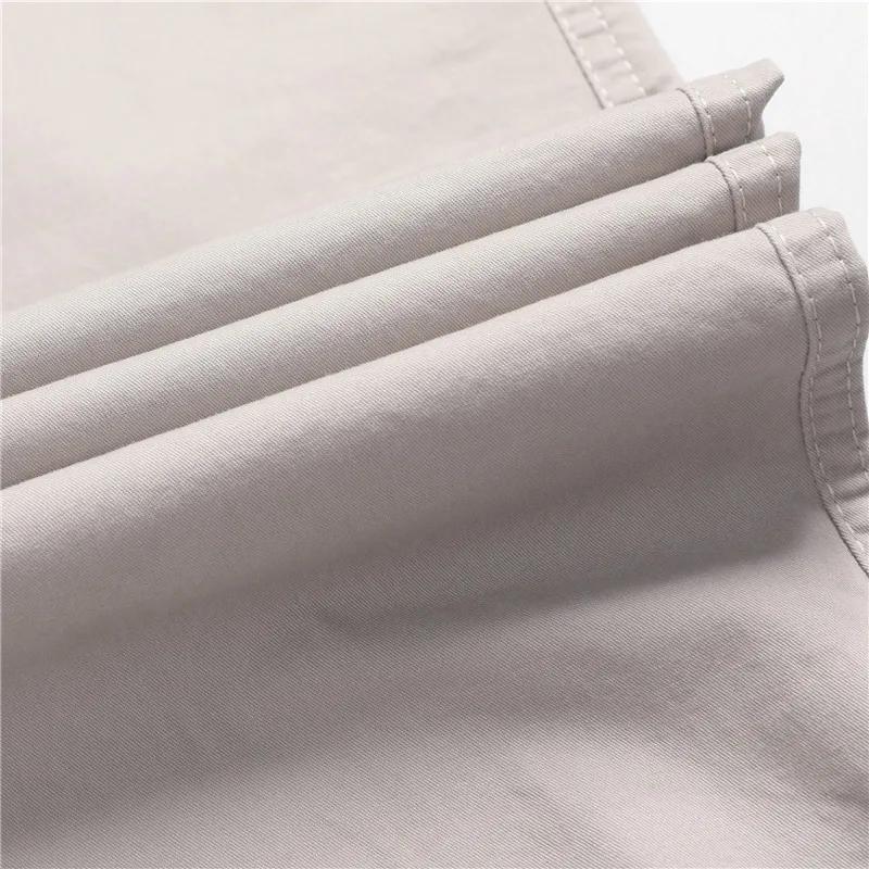 Pantalon été homme coton léger pêche élastique taille loose sport outdoor couleur unie