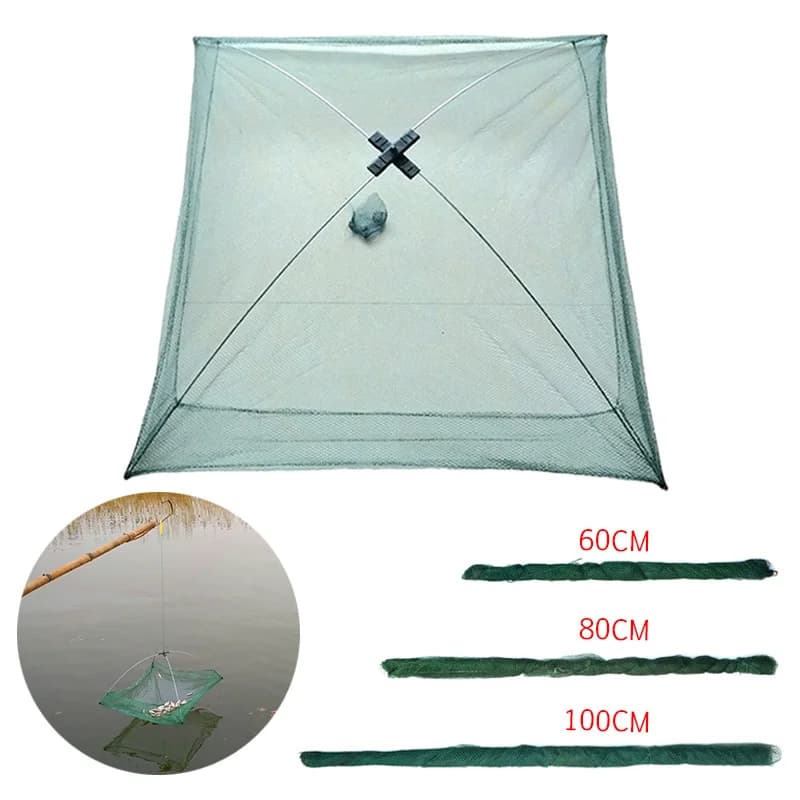 Piège à crabes parapluie avec appât - Filet de pêche pratique pour réapprovisionner poissons et crevettes