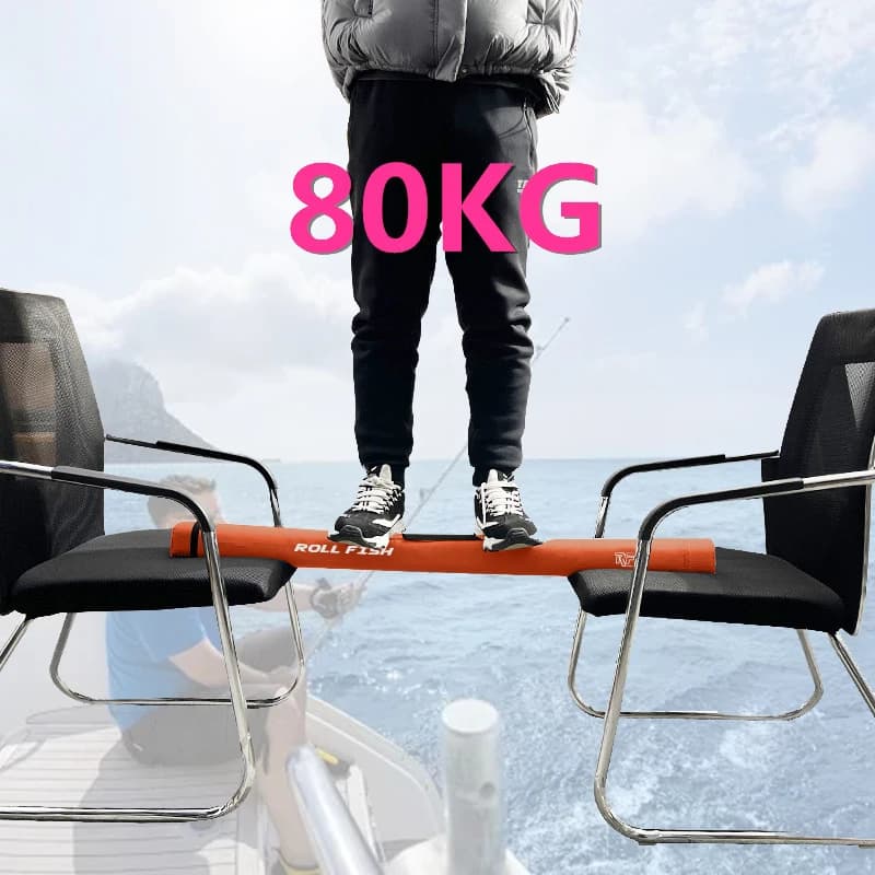 Sac de transport ROLLFISH pour cannes à pêche triangle anti-roulement - Coque rigide étanche