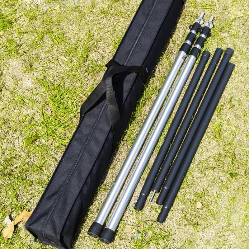 Sac rangement robuste grande capacité pour cannes pêche camping accessoires pêche transport pratique