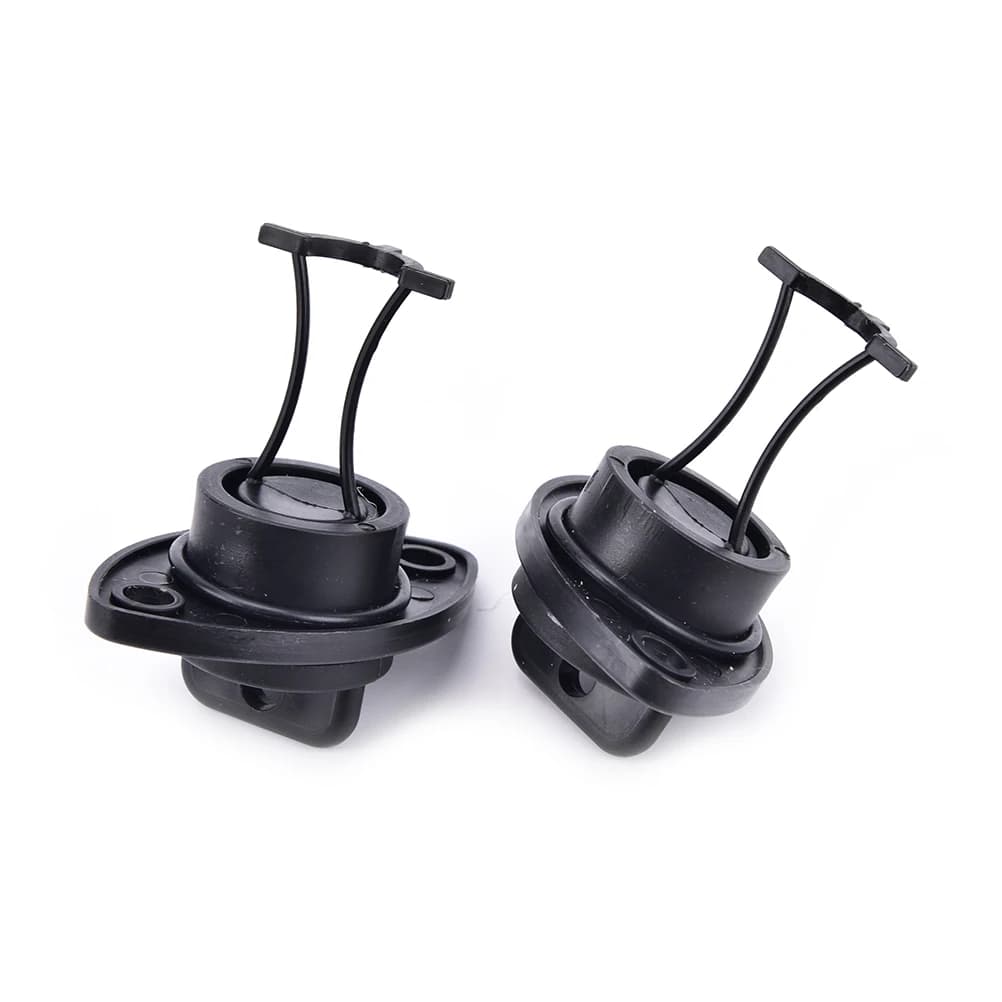 Kit 2 bouchons de vidange universels pour kayak, canoë et petit bateau, vis et bouchons étanches