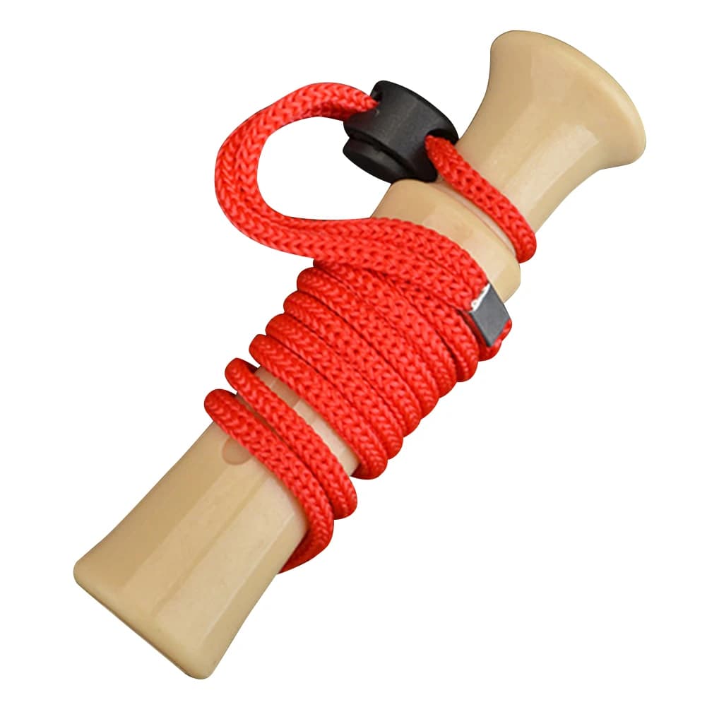 Lanière décrochement canard chasse pêche corde sifflet appel outil aventure camping extérieur durable