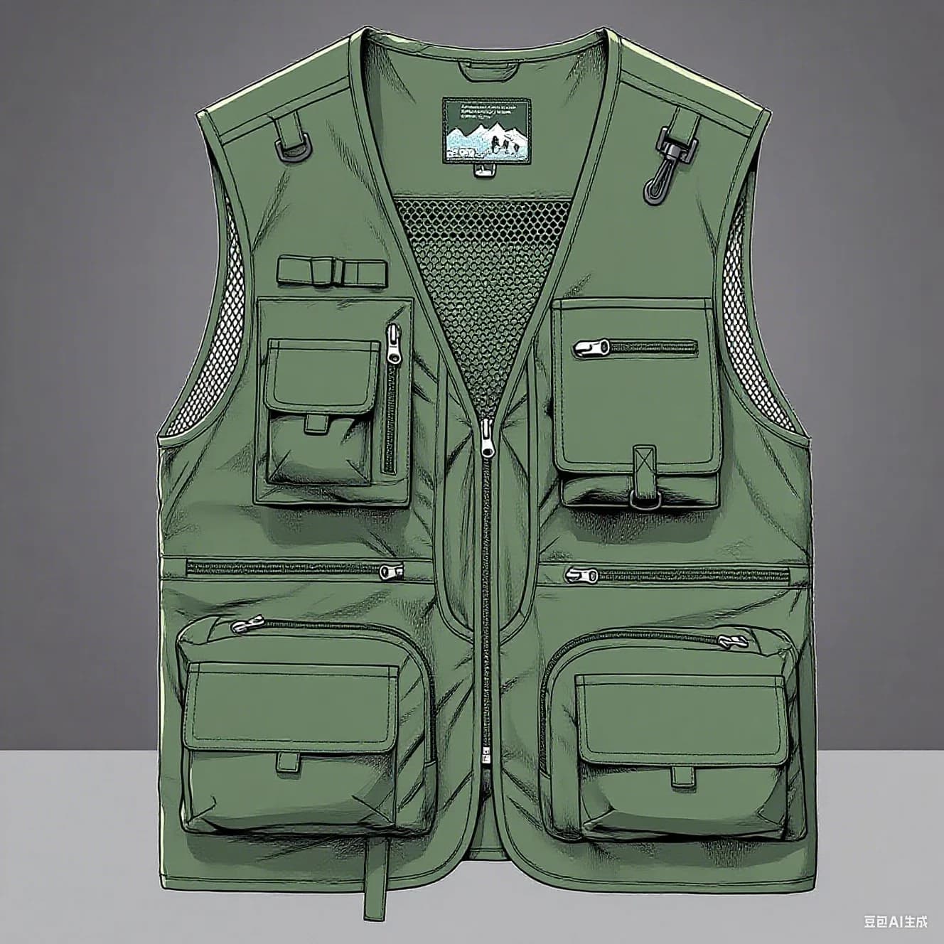 Débardeur homme été 2025 5XL avec poches, veste sans manches mesh pour travail et loisirs en extérieur