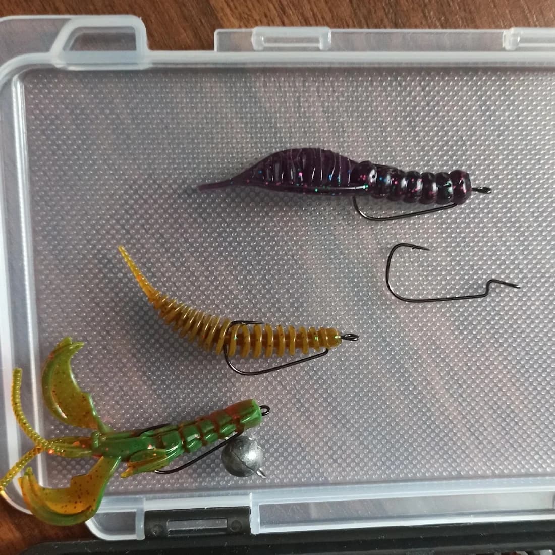 Hameçons EWG 9KM 50pcs pour montage Texas rig, pêche au leurre souple en eau douce et salée