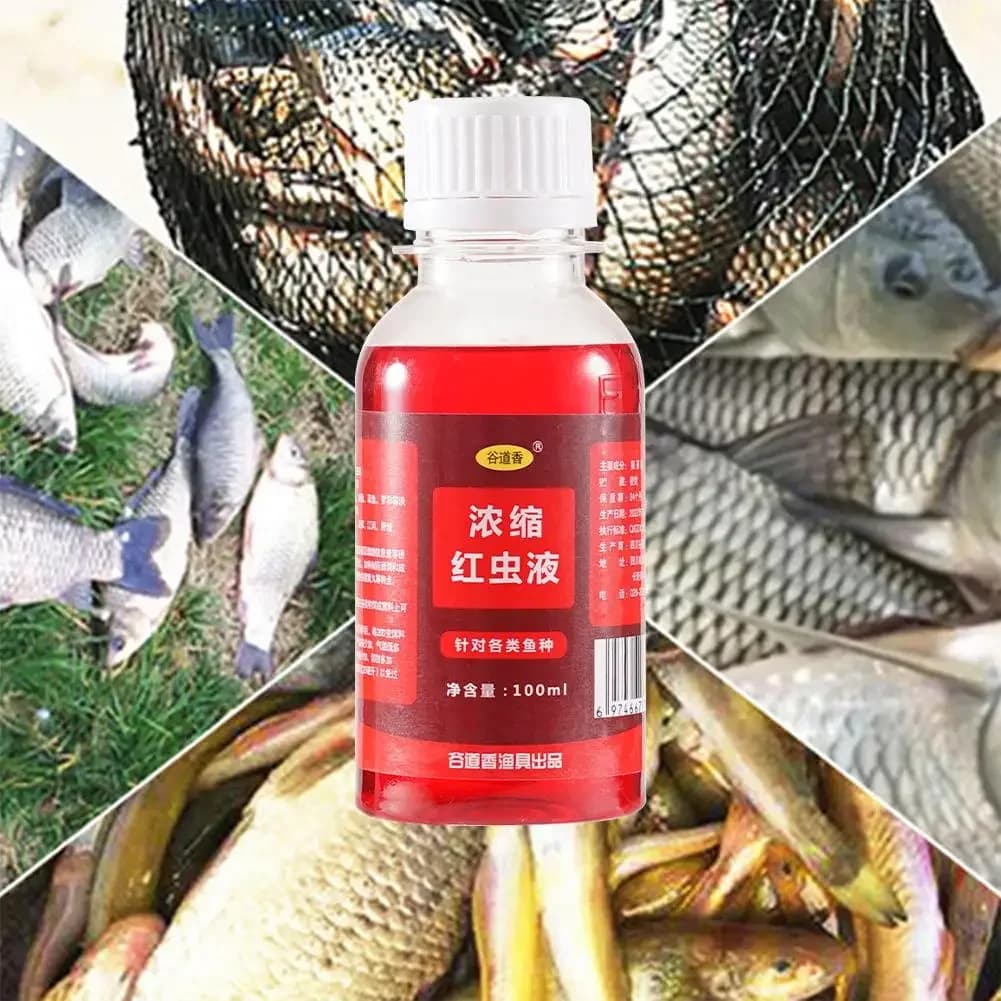 Appât liquide concentré 100ml truite cabillaud carpe bar - Attractant puissant poissons