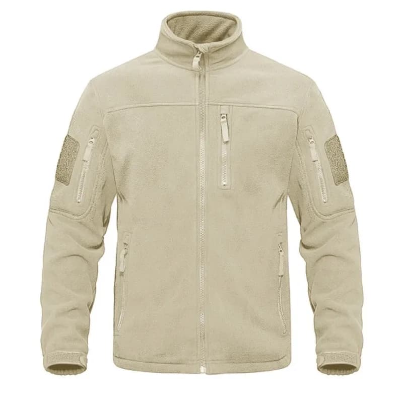 Veste polaire col montant thermique mi-haute pour pêche automne hiver activités outdoor