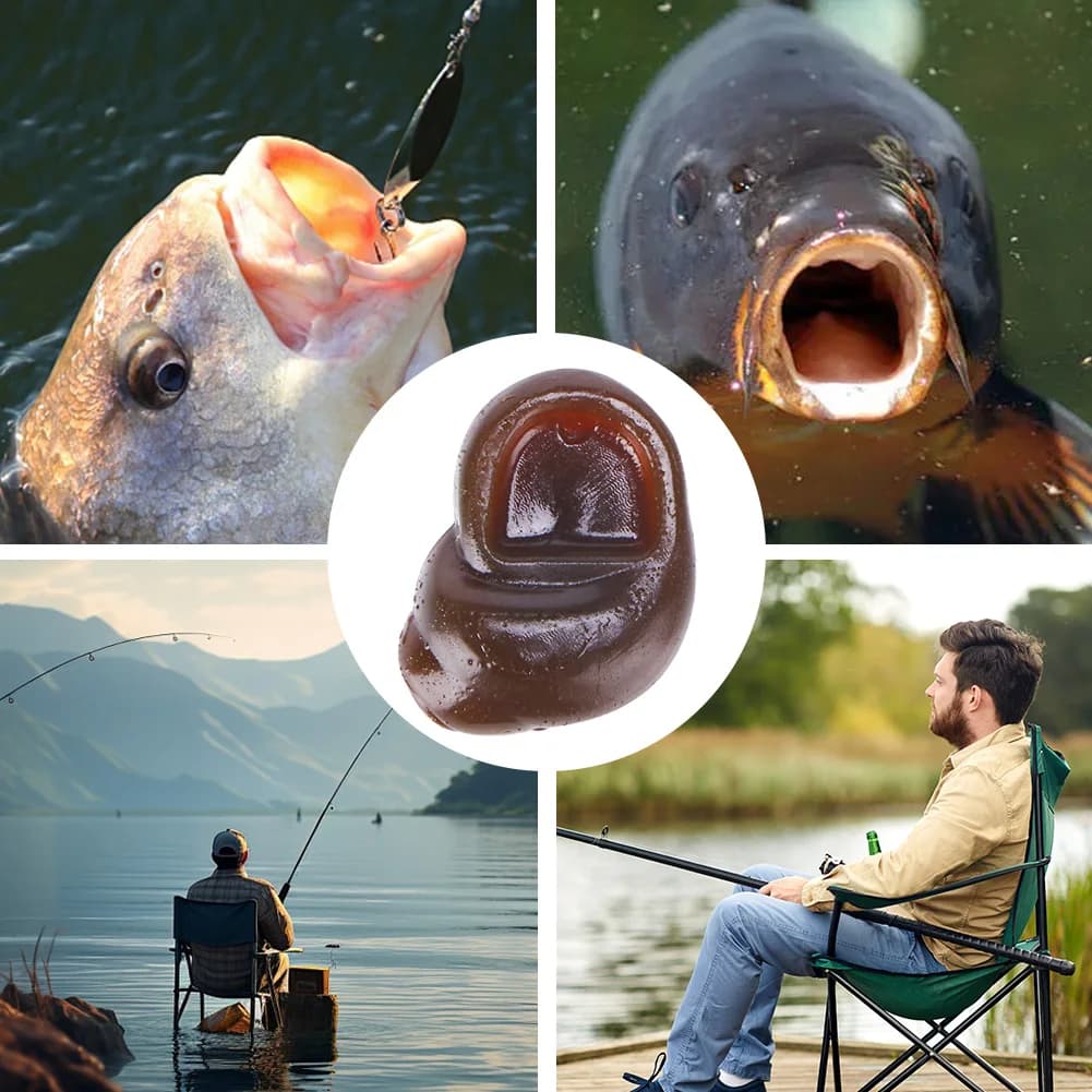 20 boilies flottants en forme d'escargot pour pêche à la carpe avec montage hair zig rig method feeder