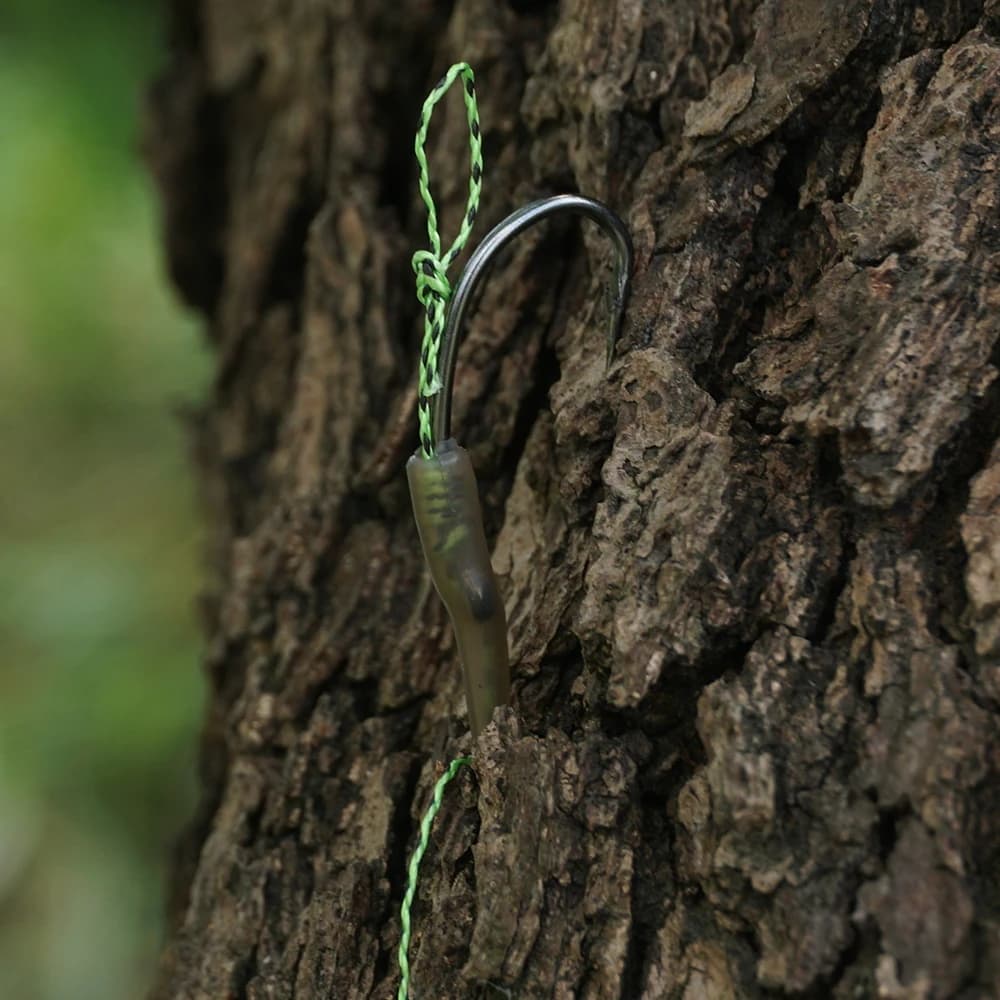 Hirisi 6 Montages Prêts Carp Fishing Hook Link Tied Rigs TS114 Terminal Tackle Accessoires