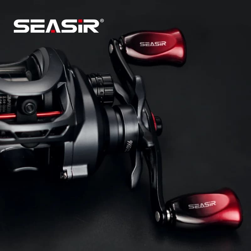 Poignée modifiable pour moulinet baitcasting SEASIR - Grip ABS avec 4 roulements pour SHIMANO, DAIWA