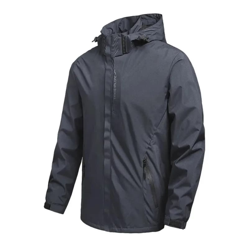 Veste randonnée escalade homme imperméable légère - Coupe-vent streetwear à capuche outdoor waterproof