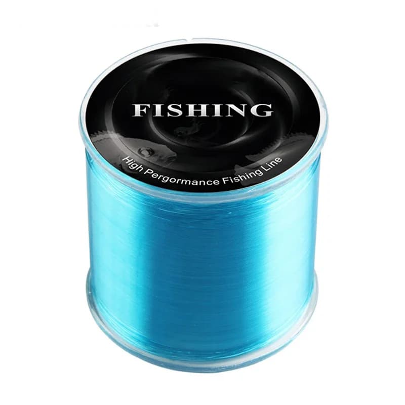 Ligne de pêche nylon 500 mètres haute résistance multifilament pour tous types de pêche