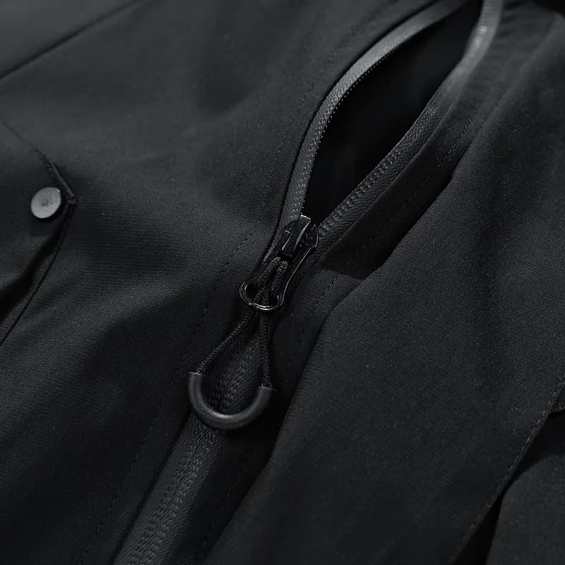 Veste trench oversize grande taille homme - Manteau ample pêche camping imperméable très grand format