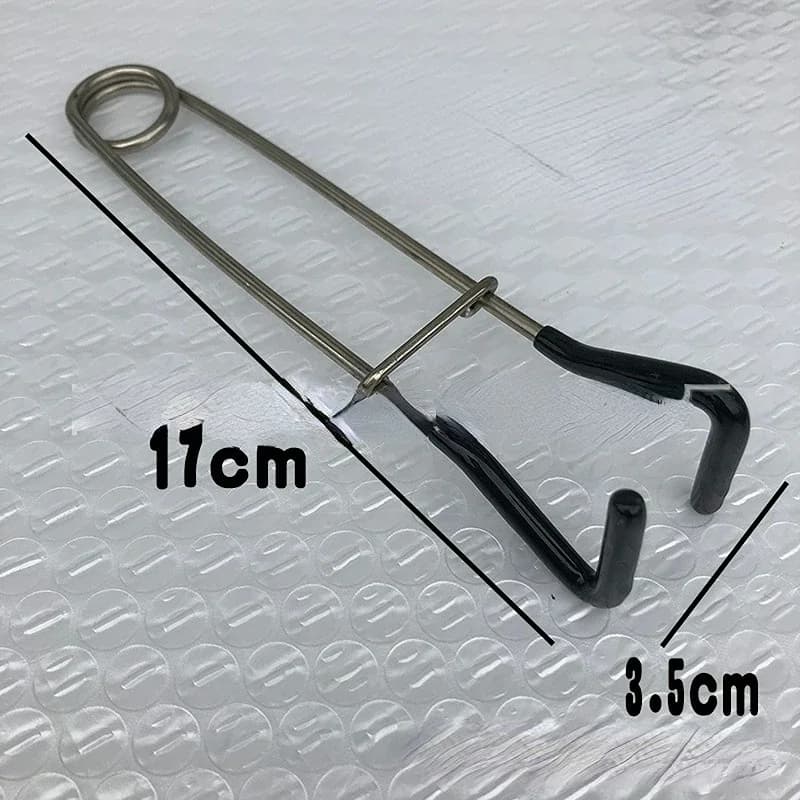 Écarteur bouche poissons acier inoxydable portable - Outil pêche décrochage mâchoires poissons