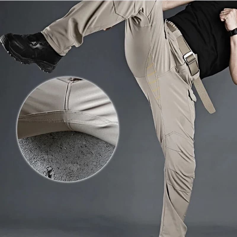 Pantalon tactique softshell homme - Idéal randonnée pêche et activités outdoor printemps automne