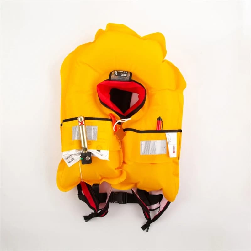 Gilet de sauvetage gonflable manuel et automatique pour adulte pêche voile bateau