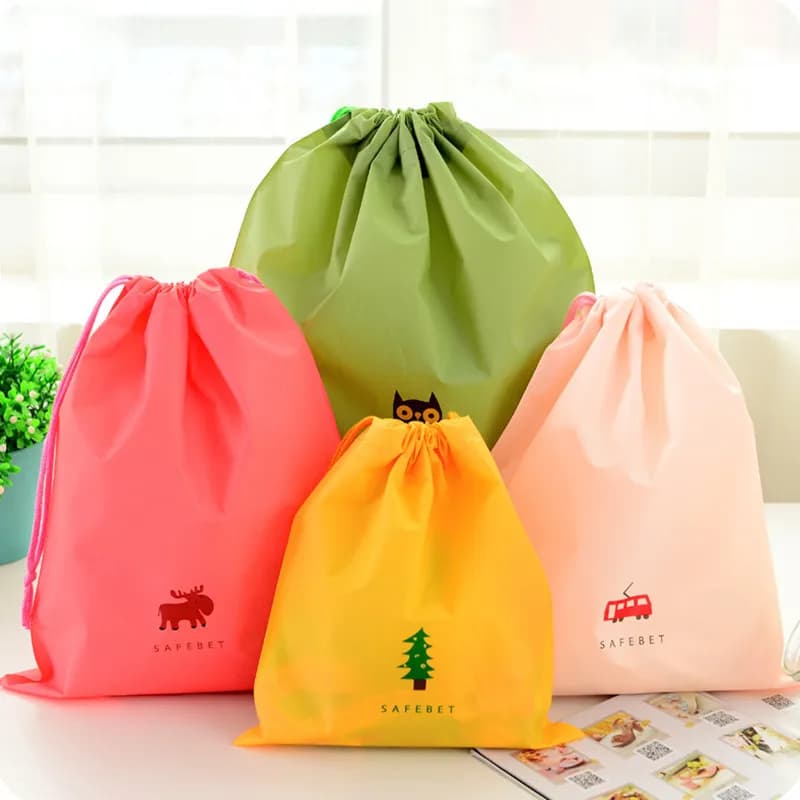 Sac de rangement étanche poche ménage voyage vêtements créatif minimaliste anti-poussière