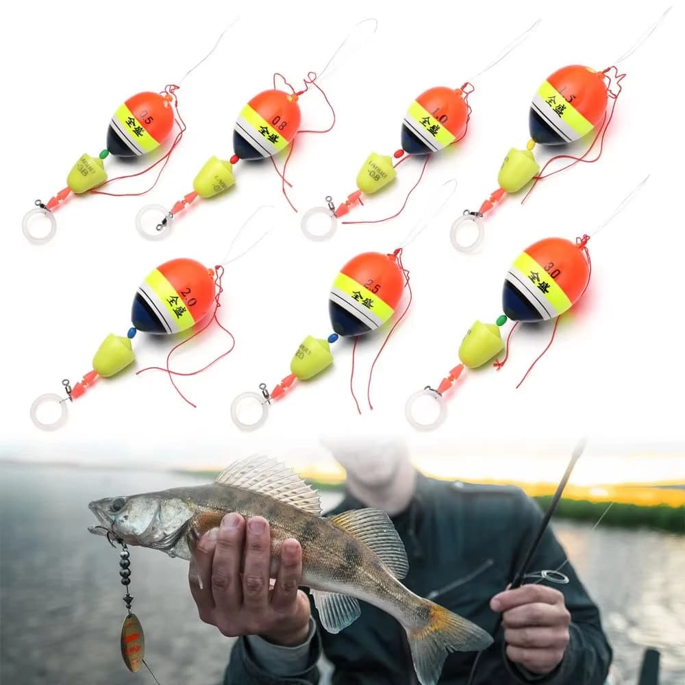 Flotteur ABS Ah Bo pêche rocheuse mer - Flotteur transfert ligne 0.5-4.0 pour pêche sportive océan