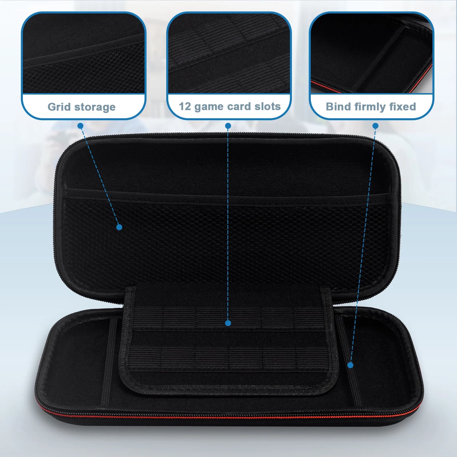 Étui de voyage portable coque rigide pour Nintendo Switch 2 console accessoires rangement transport sécurisé