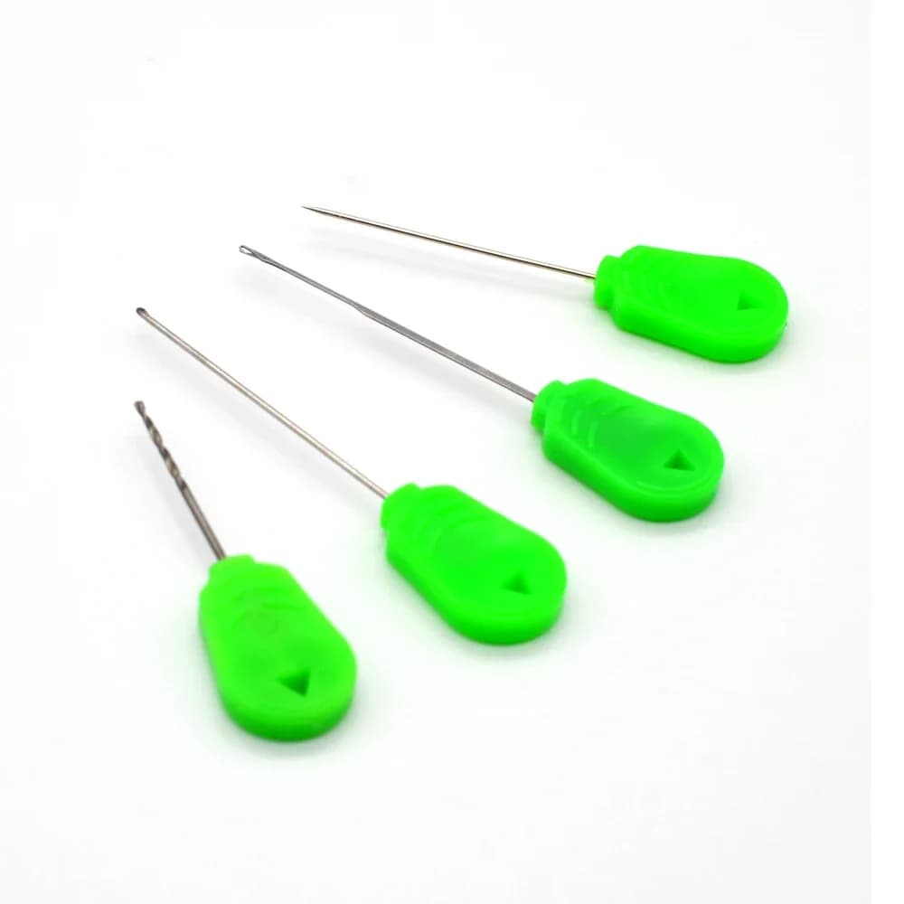 Kit outils Topranc pour montages carpe - Aiguille, perce-appât et accessoires hair rigs professionnels