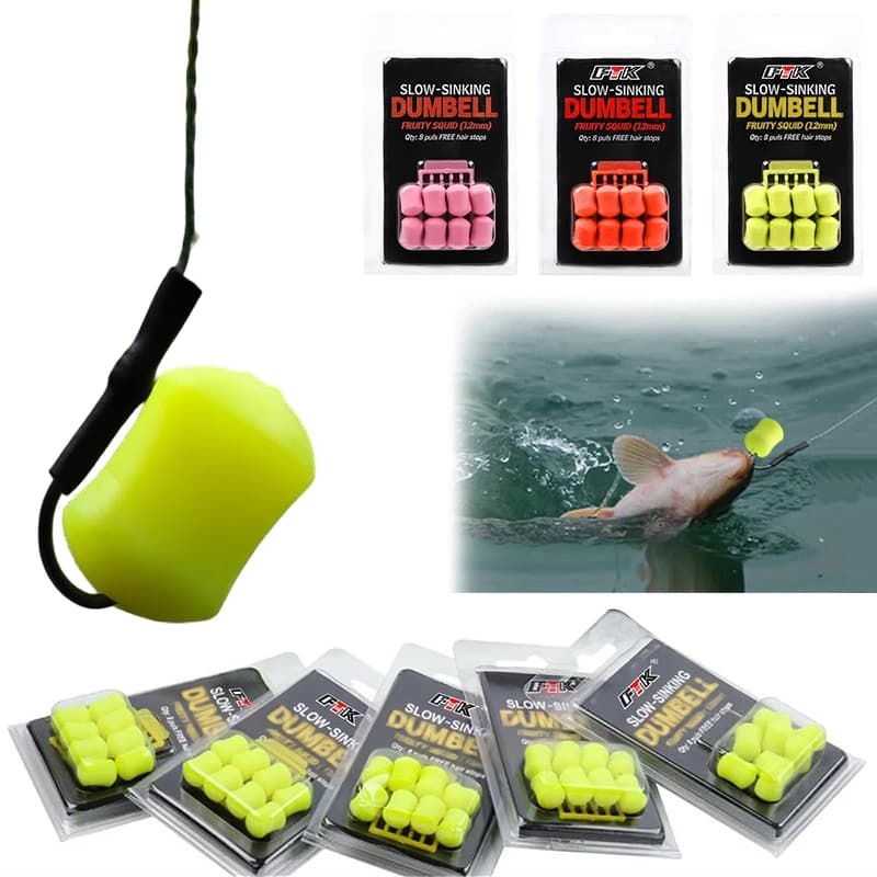 24 boilies maïs artificiel saveur calmar - appâts flottants pour pêche carpe - équipement pêche