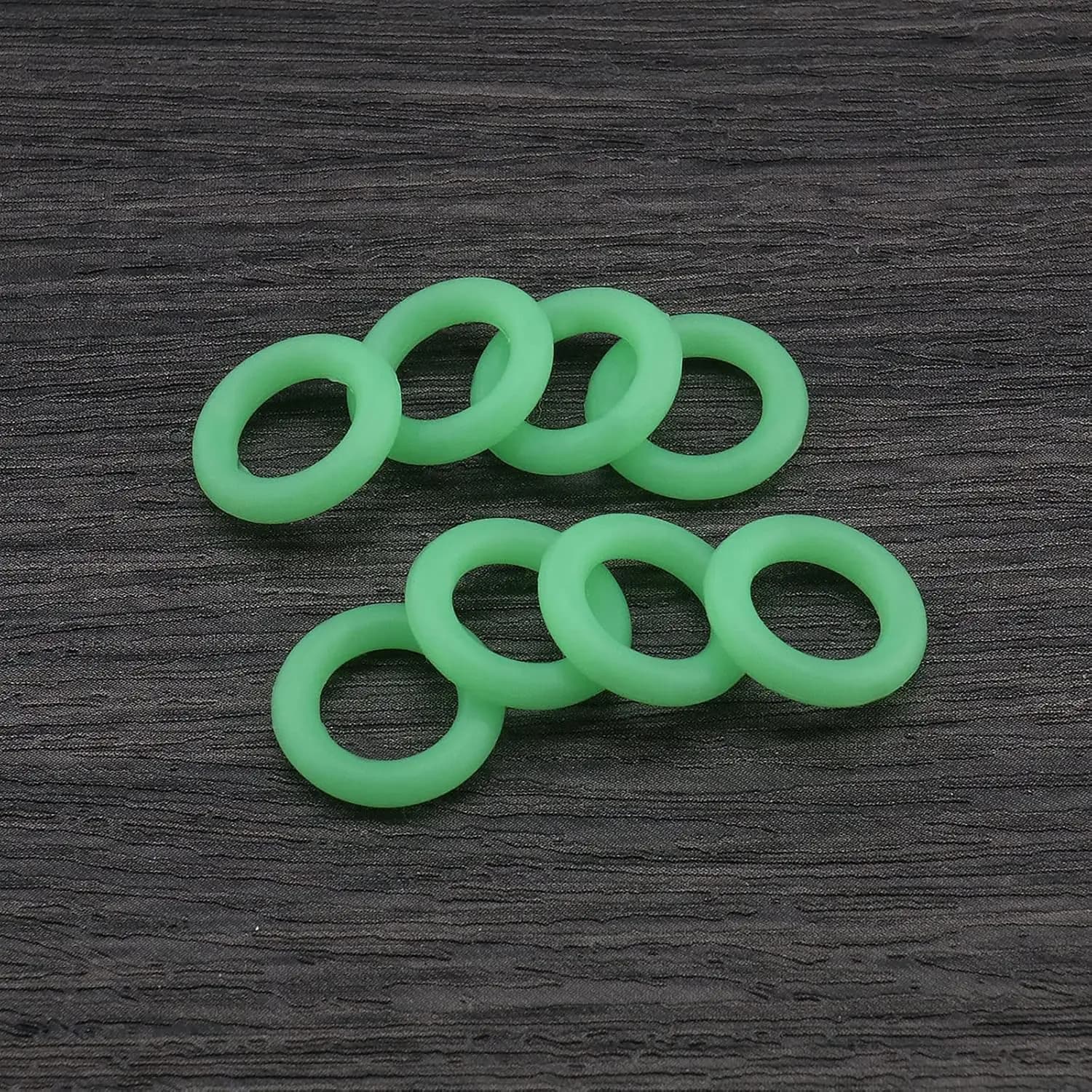 Piquets de tente luminescents silicone vert pour pêche nocturne et camping sécurisé