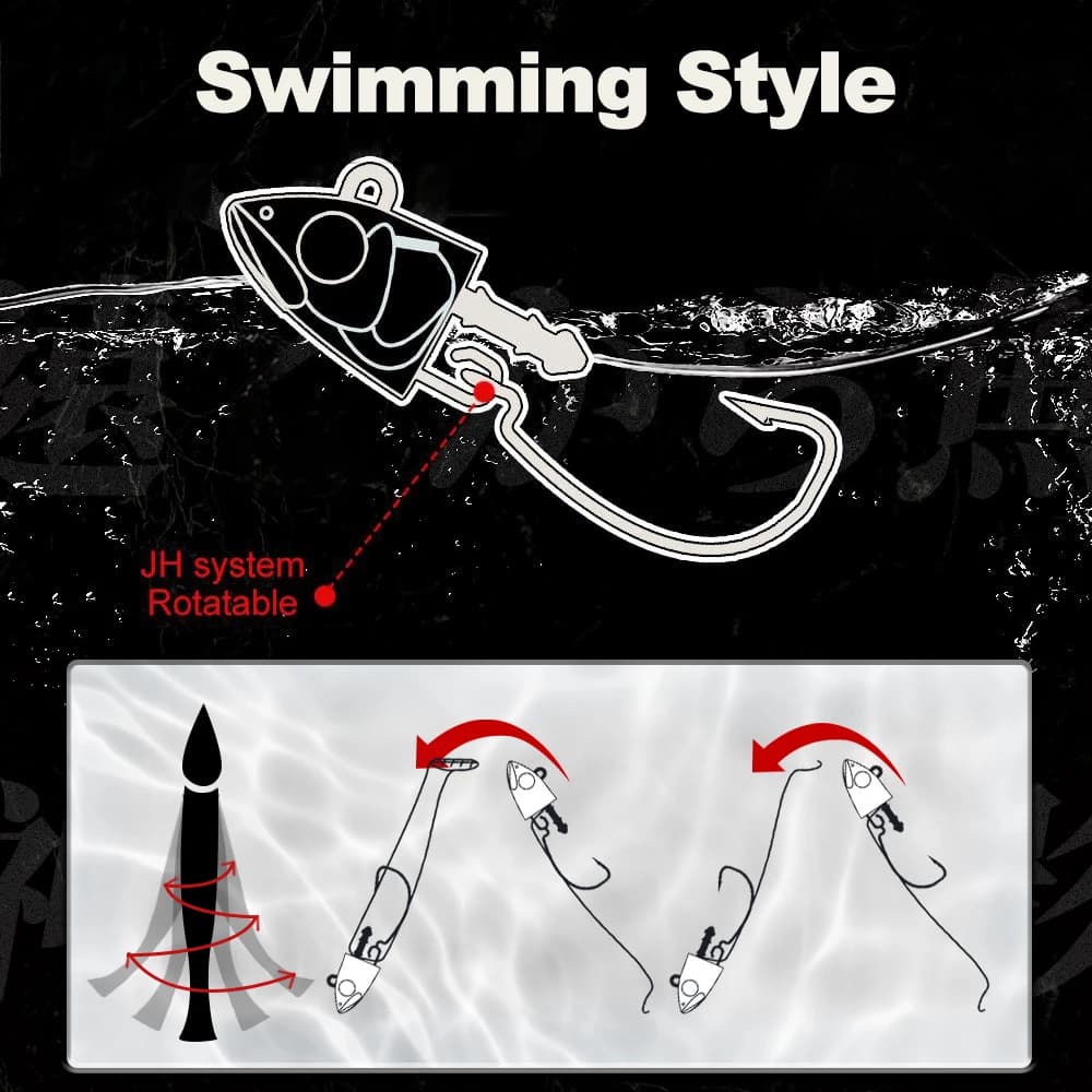 Leurre souple minnow Hunthouse Barre T. 7g-120g - Easy Shiner appât jig pour bass brochet pêche leurres souples