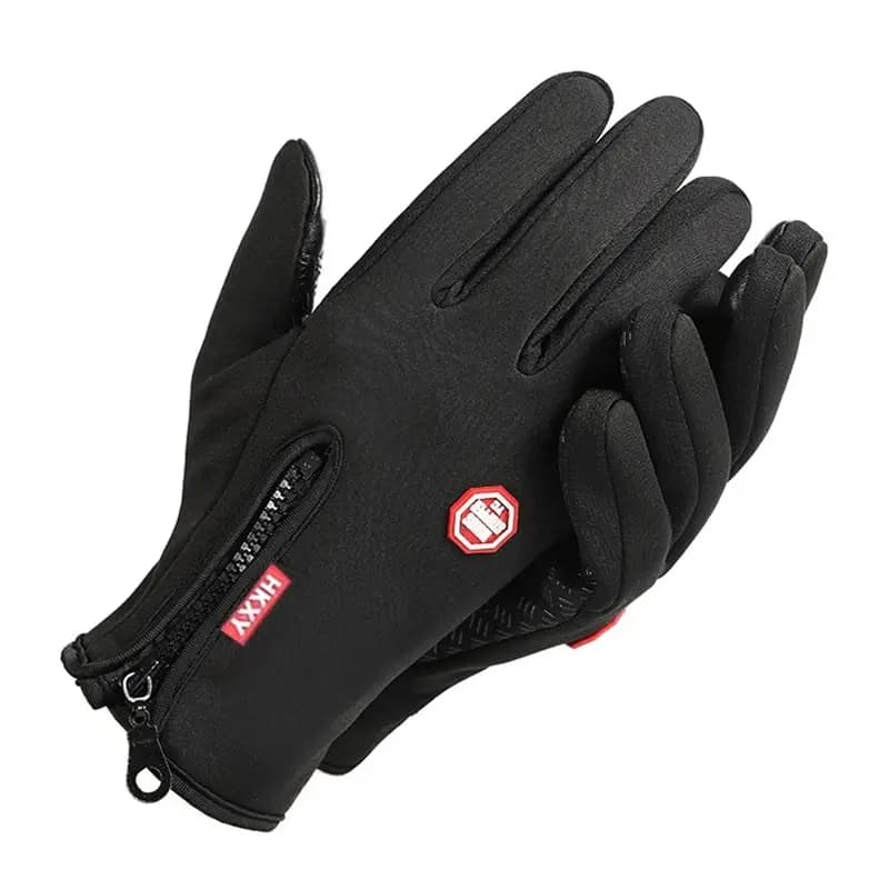 Gants vélo outdoor anti-dérapant - Chaleur hiver automne protection mains pêche froid