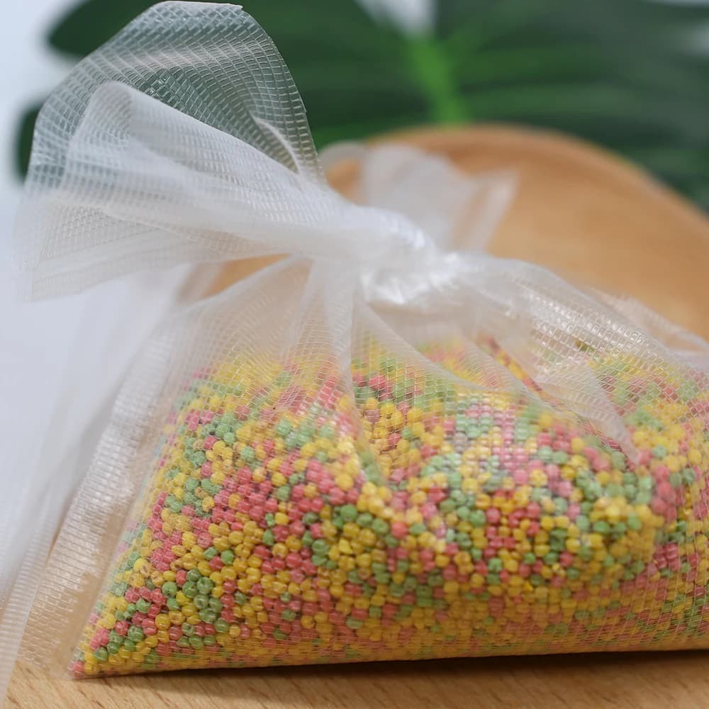 200 pcs sacs PVA mesh tailles variées pour pêche carpe - recharges sacs amorce solubles